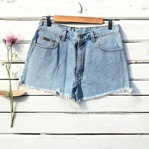 Vintage 90’s Calvin Klein women’s Cut Off Denim Shorts